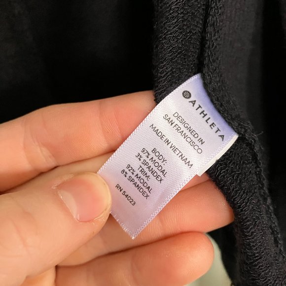 Athleta nirvana wrap black size XS - Picture 6 of 11